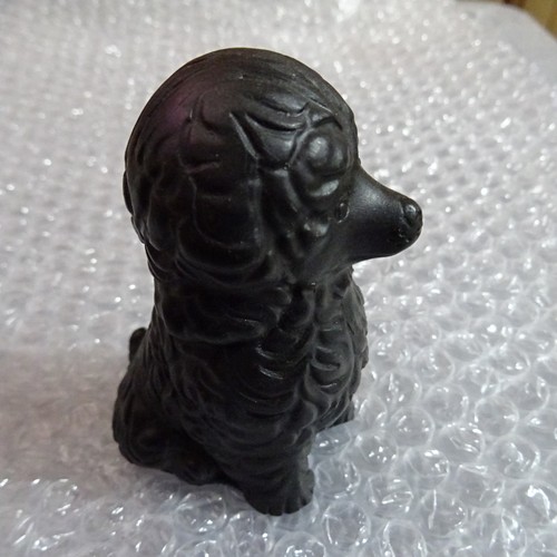 Handcrafted welsh slate - slate, poodle