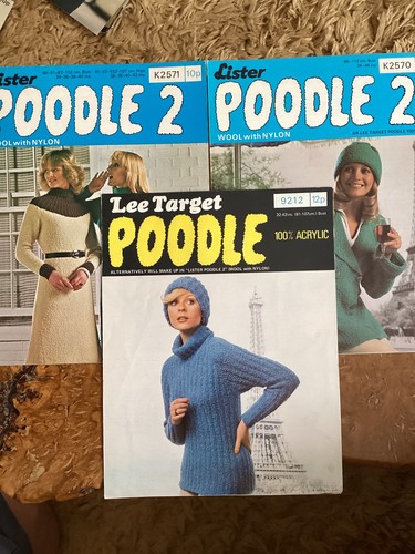 Women knitting patterns x3 - knitting,