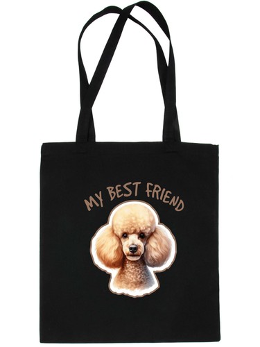Poodle tote bag dog - poodle, lovers