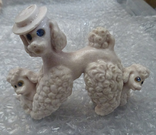 Vintage 1950 japanese poodle - vintage,