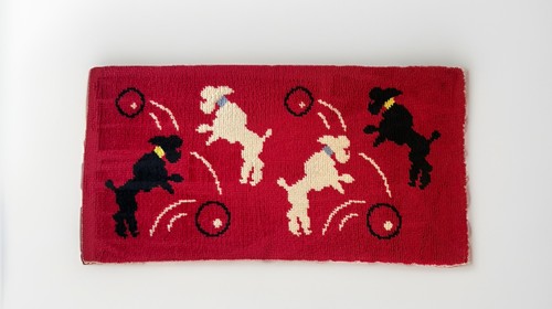 Vintage kitsch poodle - vintage,