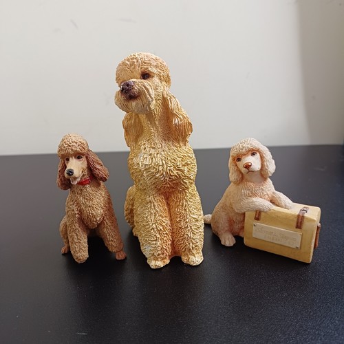Poodle dogs ornaments - 3,