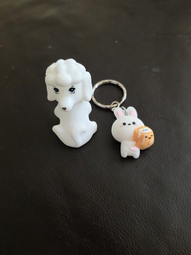 Kawaii split ring keyring - , with