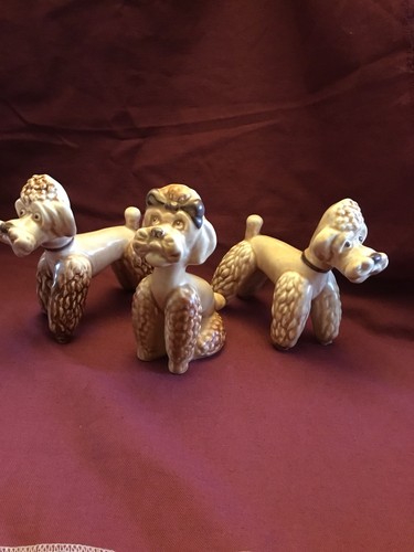 Sylvac standing poodle - standing,