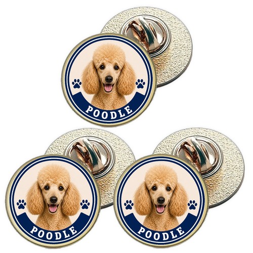 Poodle dog lapel - x,