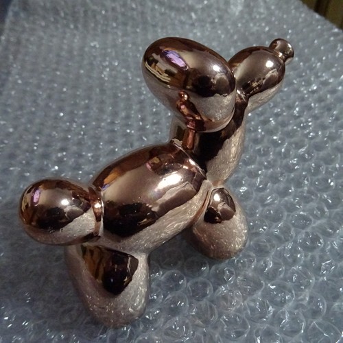 Vintage ceramic balloon poodle - vintage,