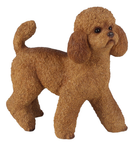 Standing poodle ornament - poodle,