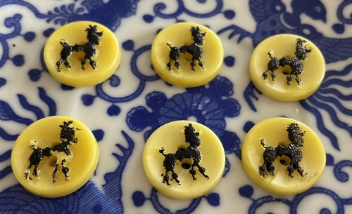 Vintage 1950s yellow - 6x,